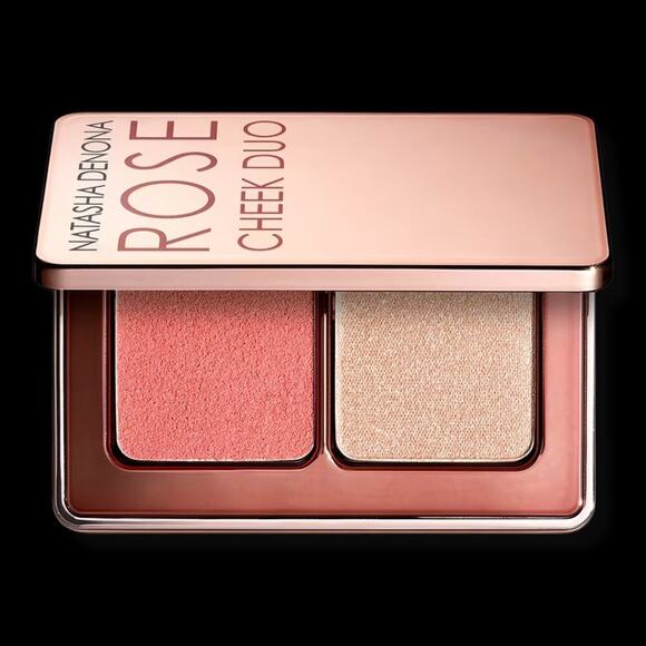 Natasha Denona Other - NATASHA DENONA Warm Rose Cheek Duo - Cream Blush and Highlighter - New in Box